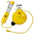 thumbnail image 1 of Bayco SL-651 13-Watt Fluorescent Work Light on 20-Foot Retractable Reel, Yellow, 1 of 2