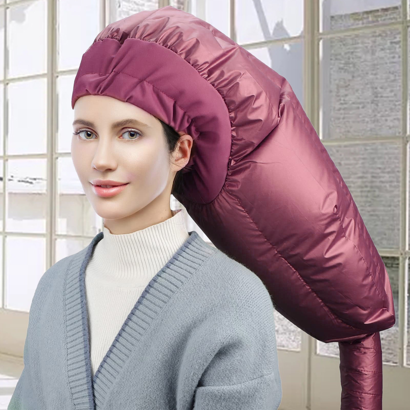 Baycosin Hood Hair Dryer Attachment Upgraded Extra Large Adjustable