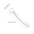 Baycosin Pure Stainless Steel Tongue Scrapers With Travel Case 2 Pack