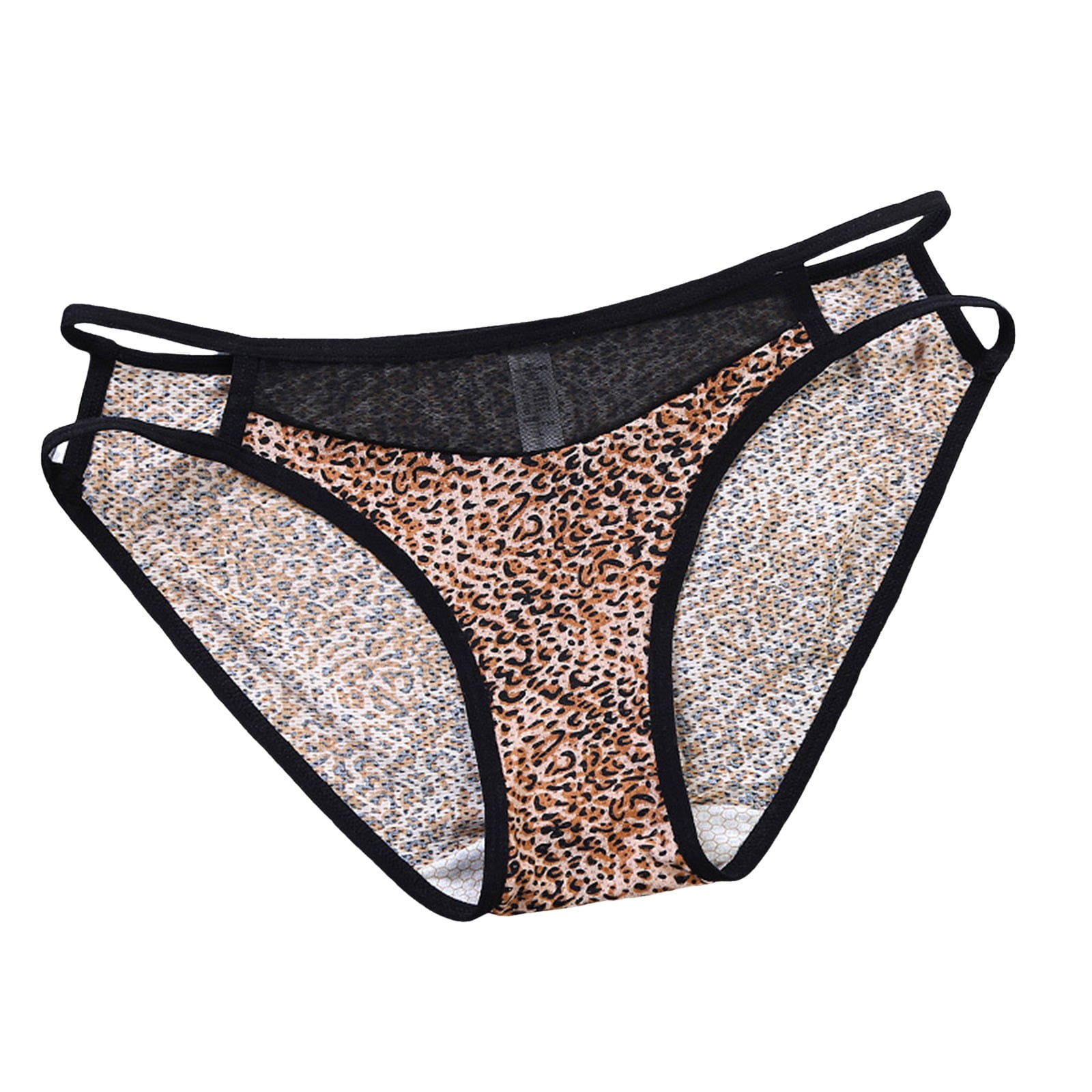 Baycosin Seamless Leopard Print Panties Women's Emotional Tone Pure ...