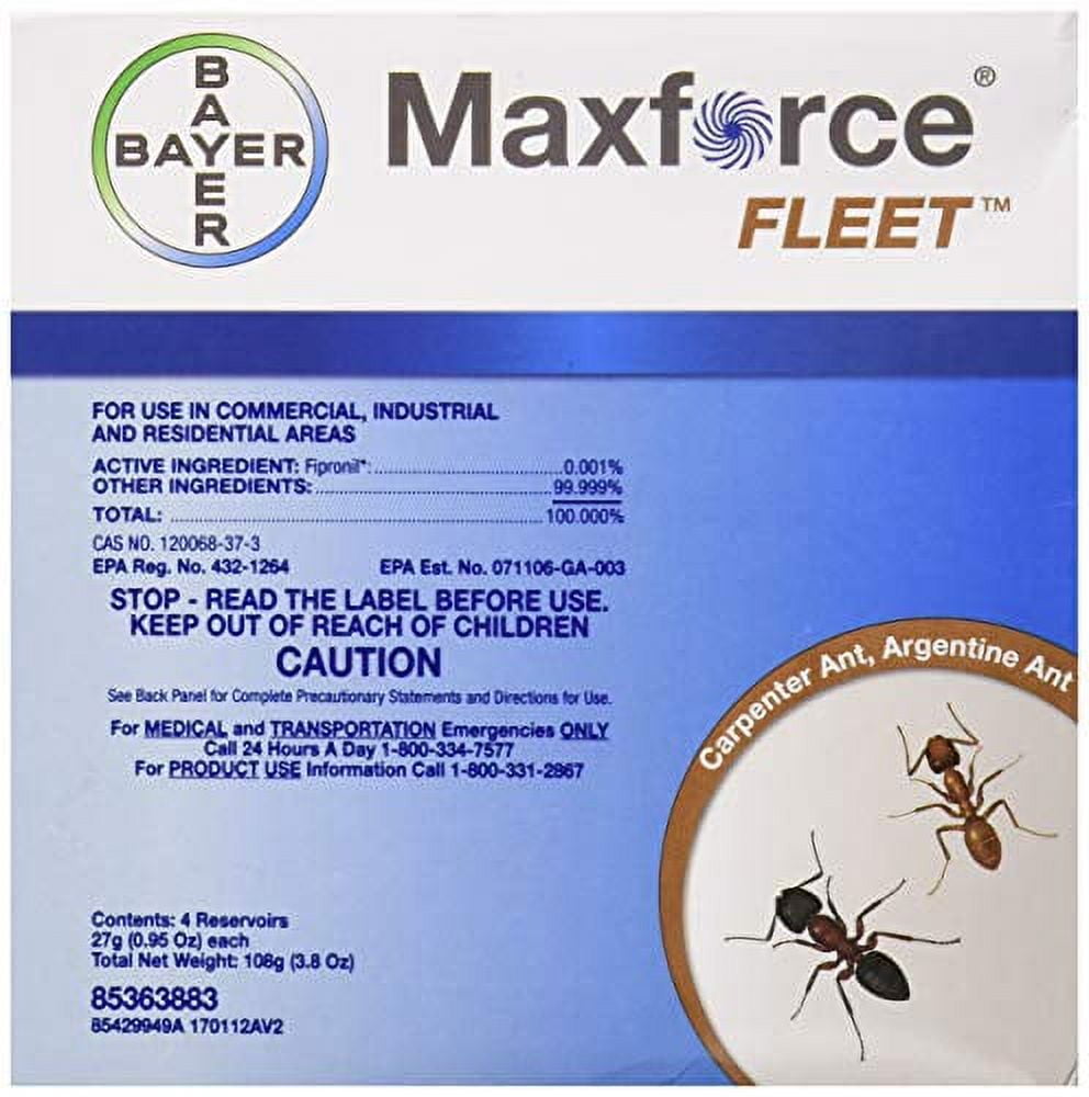 Maxforce Fleet Ant Gel Bait - Light Yellow - 4 Pack by Bayer