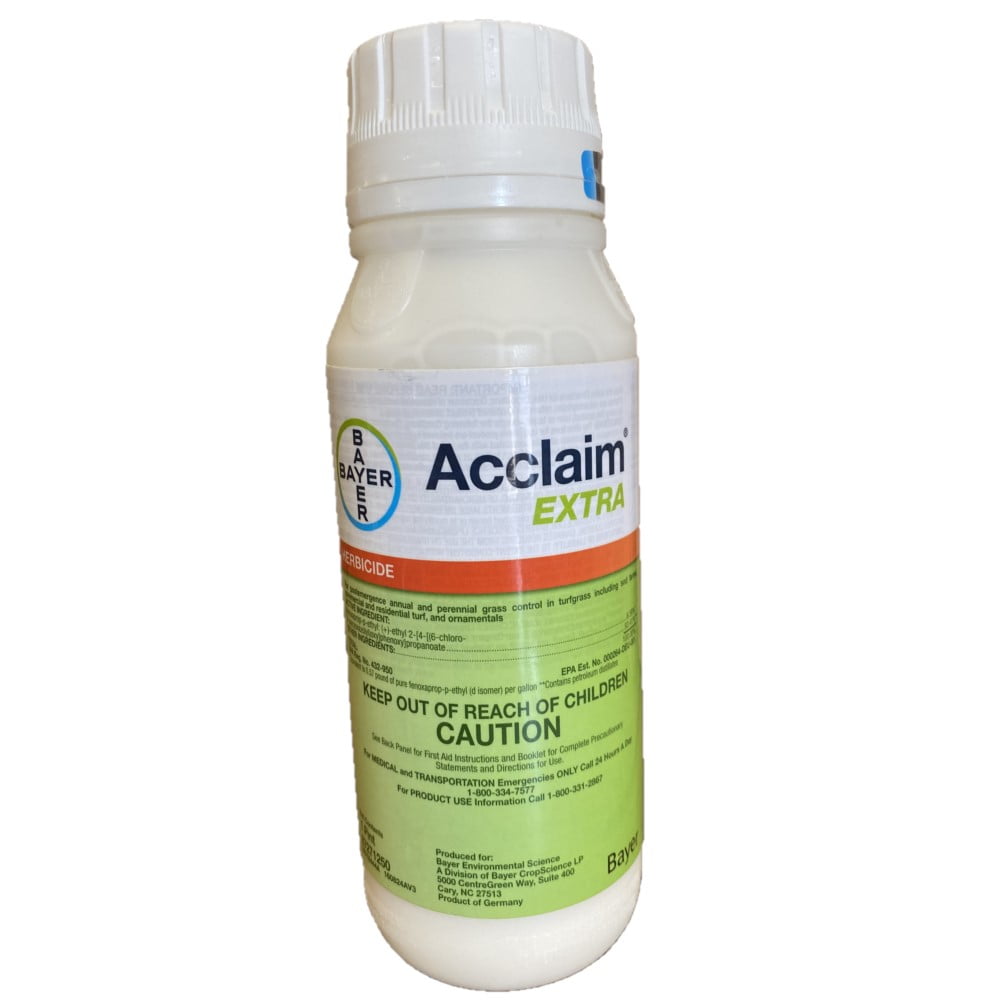 Bayer AcclaimExtra Selective Grass Herbicide Lawn Weed Killer Liquid
