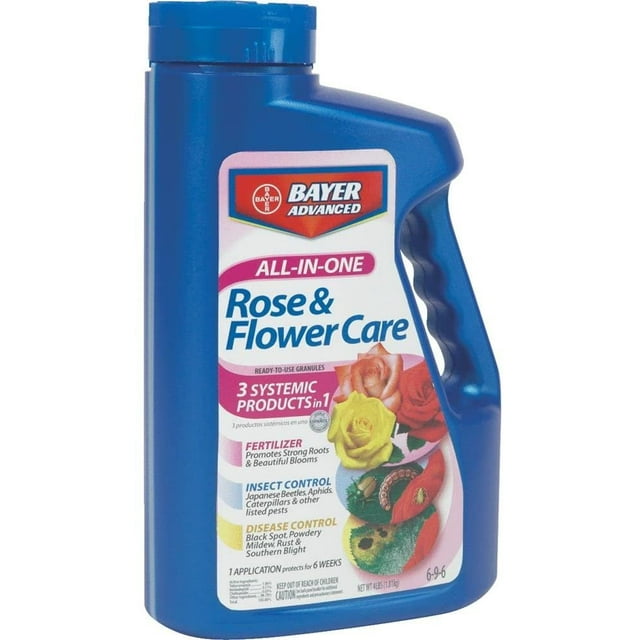 Bayer Advanced 701110A 4 lb. AllInOne Rose & Flower Care