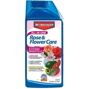 BIOADVANCED Bayer Advanced 701260 All-In-One Rose and Flower Care Concentrate, 32-Ounce