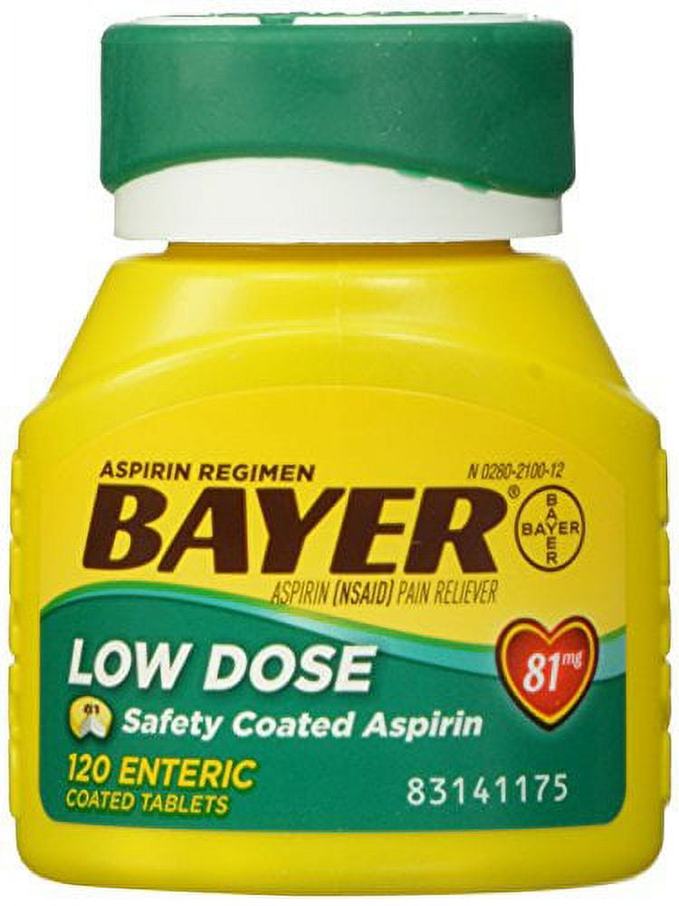 Bayer Aspirin Regimen Low Dose 81mg Enteric, Pain Zambia Ubuy