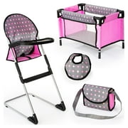 Bayer - Baby Doll High Chair/Crib Set for Children 3+ years