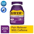 thumbnail interactive-video image 1 of Bayer Back and Body Extra Strength Aspirin 500 mg, Pain Reliever With Caffeine, 200 Coated Caplets, 1 of 9
