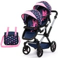 thumbnail image 1 of Bayer Design Adjustable Doll Stroller with Matching Handbag, 1 of 7