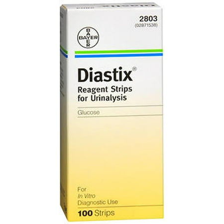 Bayer Diastix Reagent Strips for Urinalysis, 100 Count