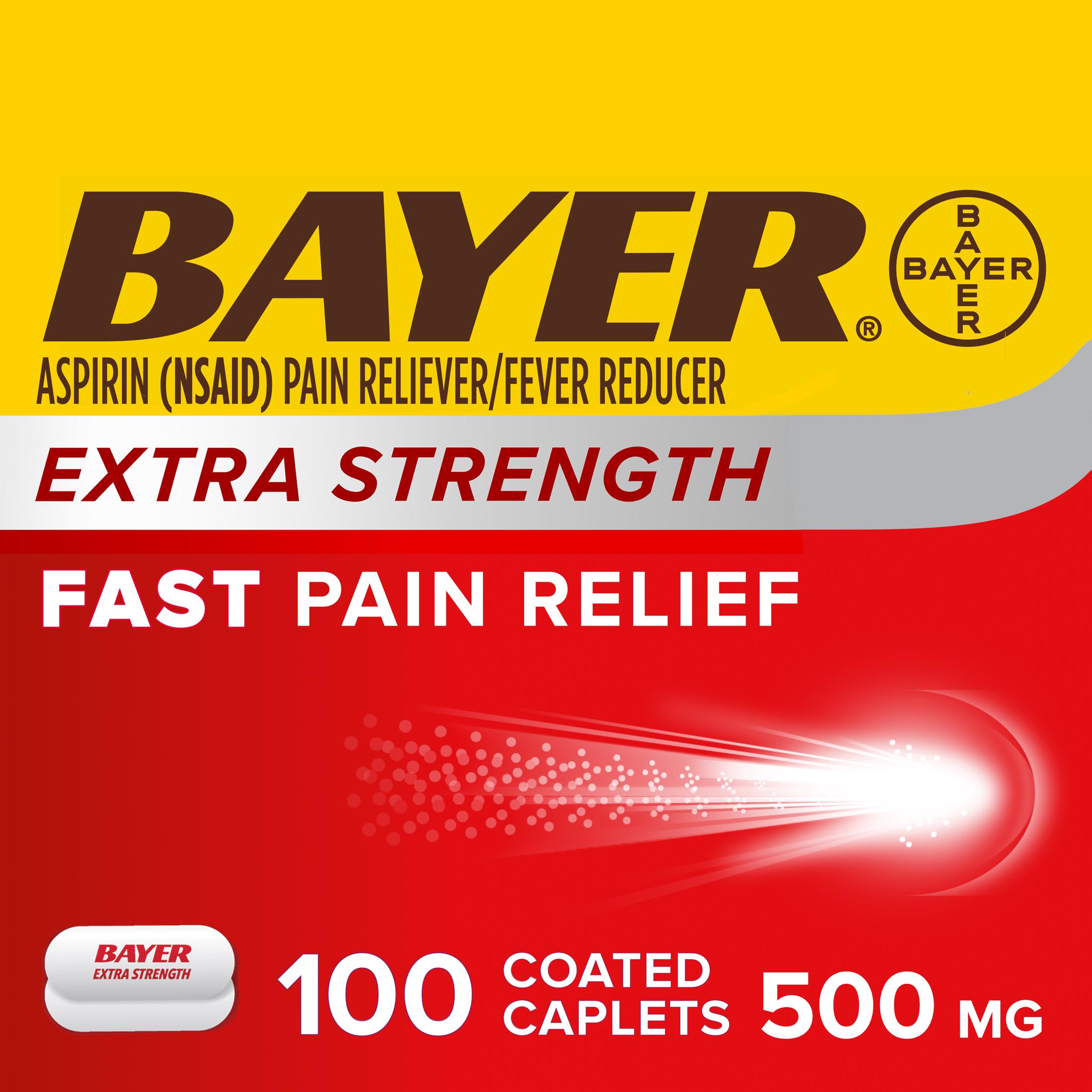 Bayer Aspirin, Back & Body, 500 mg, Coated Tablets, 200 count