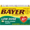 thumbnail image 1 of Bayer Low Dose Safety Coated 'Baby' Aspirin 81 mg Tablets 32 ea (Pack of 3), 1 of 5