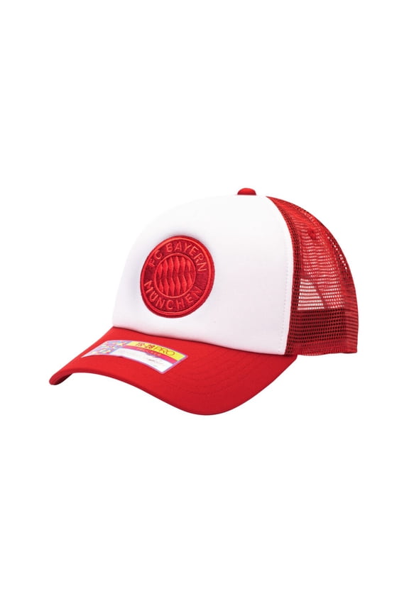 Bayern Munich - Red & White Club Ink Trucker Hat (Fan Ink)