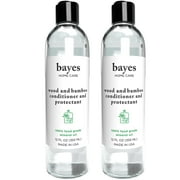 Bayes Bamboo and Wood Conditioner Protectant 100% Food Grade Mineral Oil for Kitchen Cutting Board and More 8 Oz 1 Pack