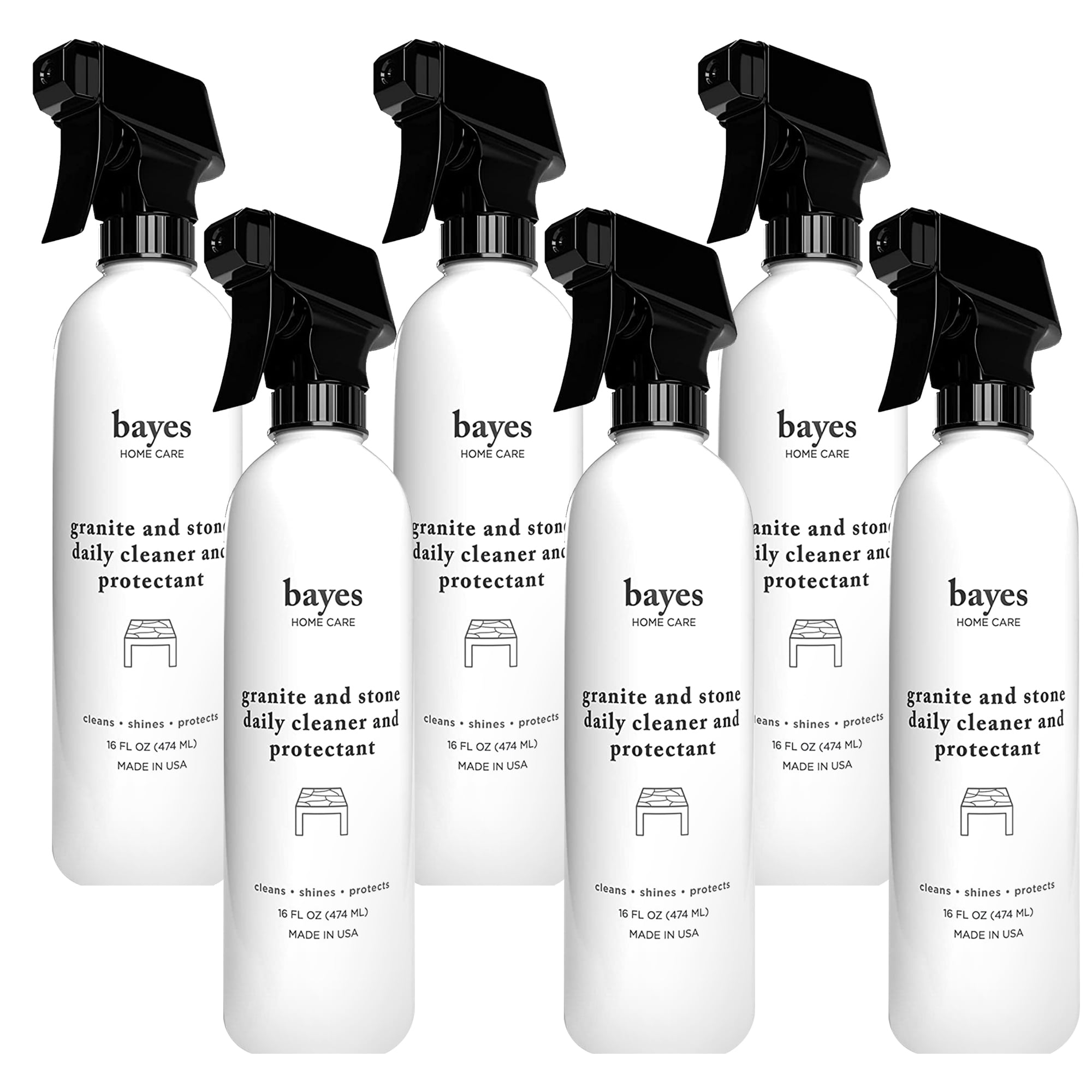 Bayes Granite and Stone Cleaner and Protectant Daily Spray for Kitchen