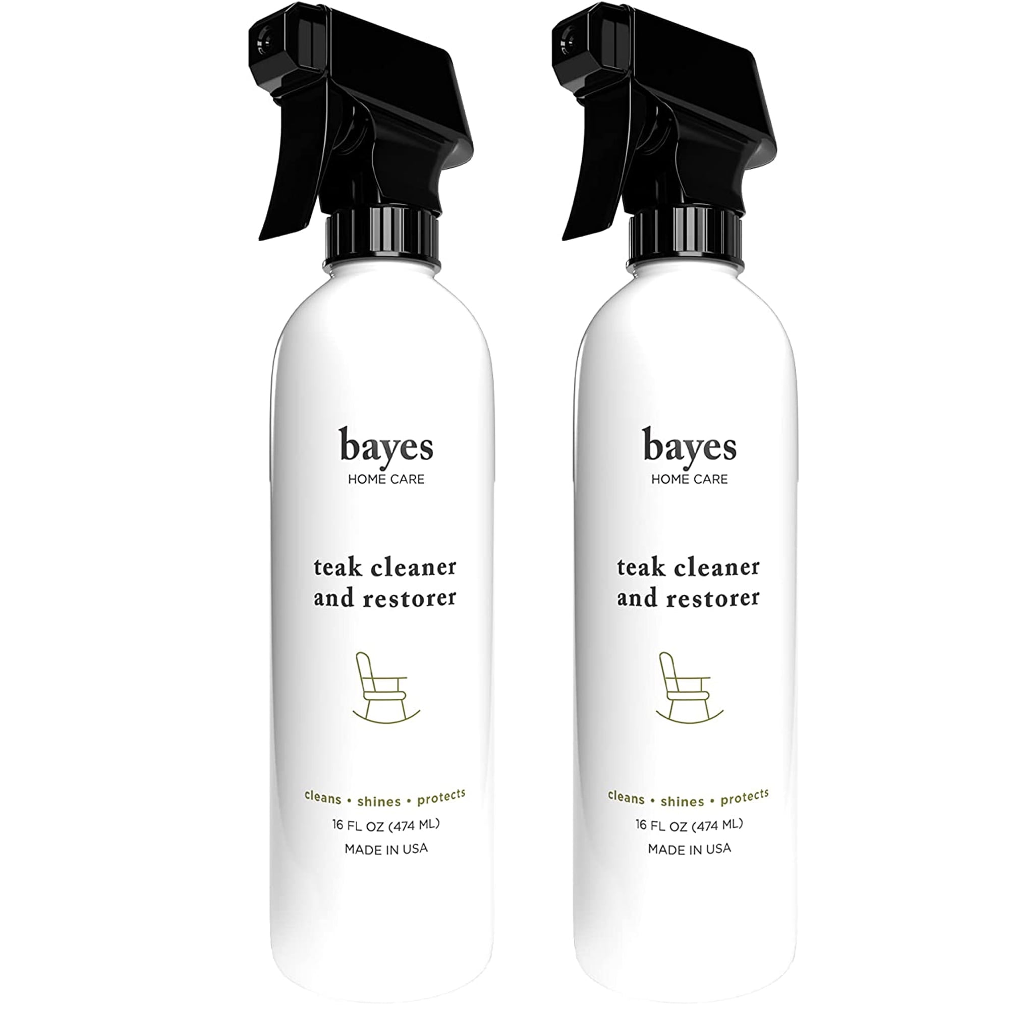 Bayes Teak Cleaner Wood Restorer for Indoor and Outdoor Furniture