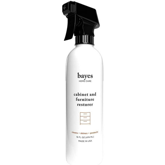 Bayes Wood and Furniture Cleaner, Polish and Restorer Spray 16 oz