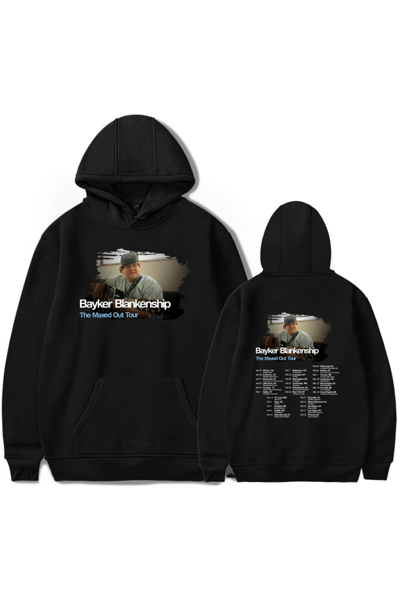 Bayker Blankenship Merch The Maxed Out Tour Hoodie Long Sleeve Pullover Fashion Merch Fan Album Tour Sweatshirt Suit Men Women