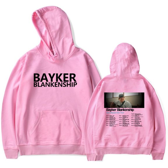 Bayker Blankenship World Tour 2025 Hoodie Casual Sweatshirt Long Sleeve Pullover