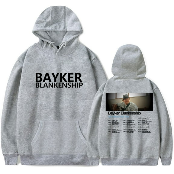 Bayker Blankenship World Tour 2025 Hoodie Casual Sweatshirt  Long Sleeve Pullover