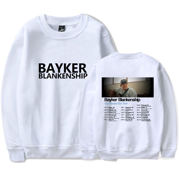 Bayker Blankenship World Tour 2025 Sweatshirt Long-Sleeved Pullover