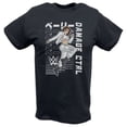 thumbnail image 1 of Bayley Damage Ctrl Flying Knee Black T-shirt, 1 of 4
