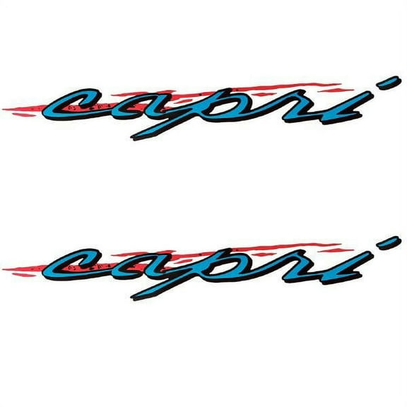 Bayliner Boat Emblem Decal Stickers | Capri OEM (Pair)