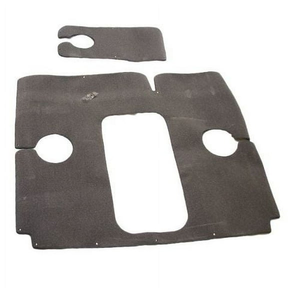 Bayliner Boat Cockpit Mats 1790361 | CU Gray Snap In Carpet (Set of 2)