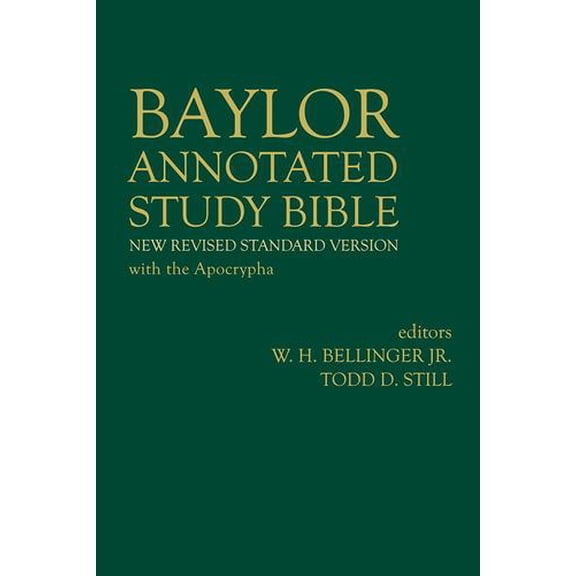 Pre-Owned Baylor Annotated Study Bible, 9781481308250, 1481308254, Hardcover, Annotated edition