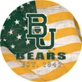 thumbnail image 1 of Baylor Bears 12" Team Color Flag Sign, 1 of 1