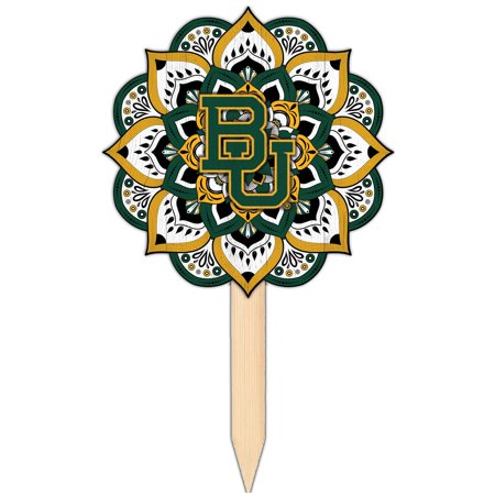 Baylor Bears 18'' x 12'' Mandala Yard Stake