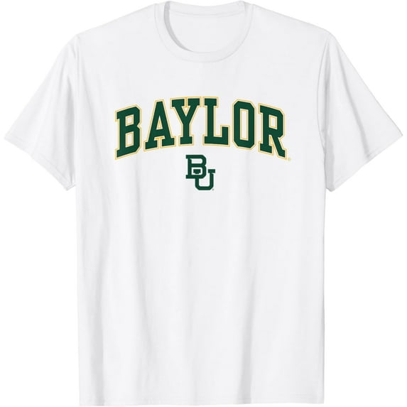 Baylor Bears Arch Over Licensed Vintage T-Shirt