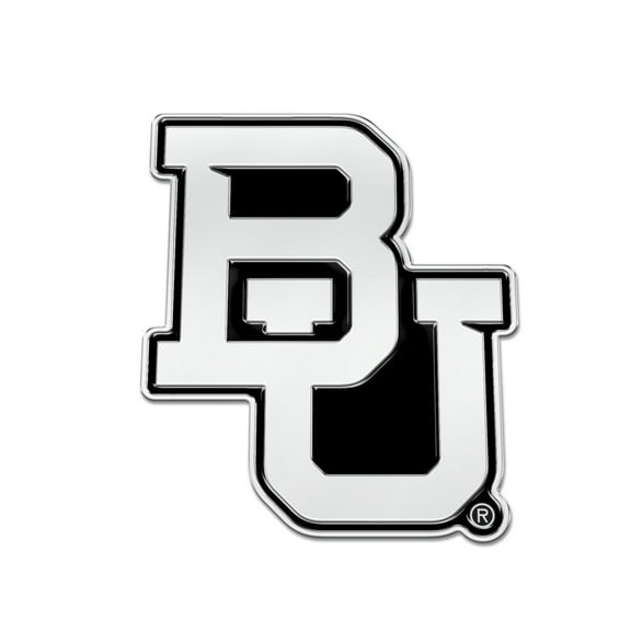 NCAA Baylor Bears Team Metal Chrome Free Form Auto Emblem