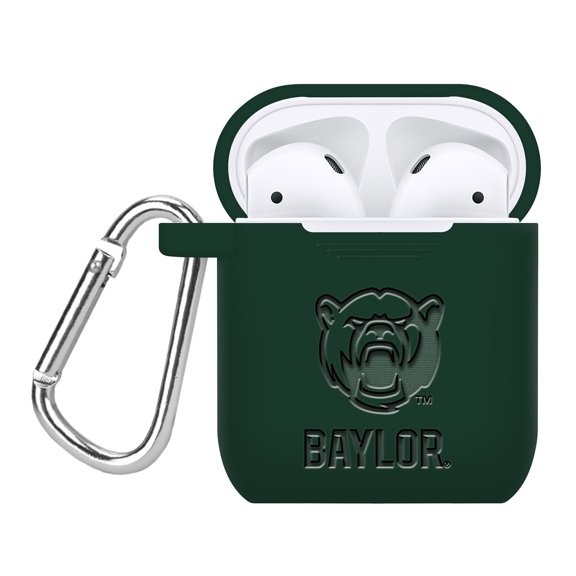 Baylor Bears Debossed Silicone AirPods Case Cover