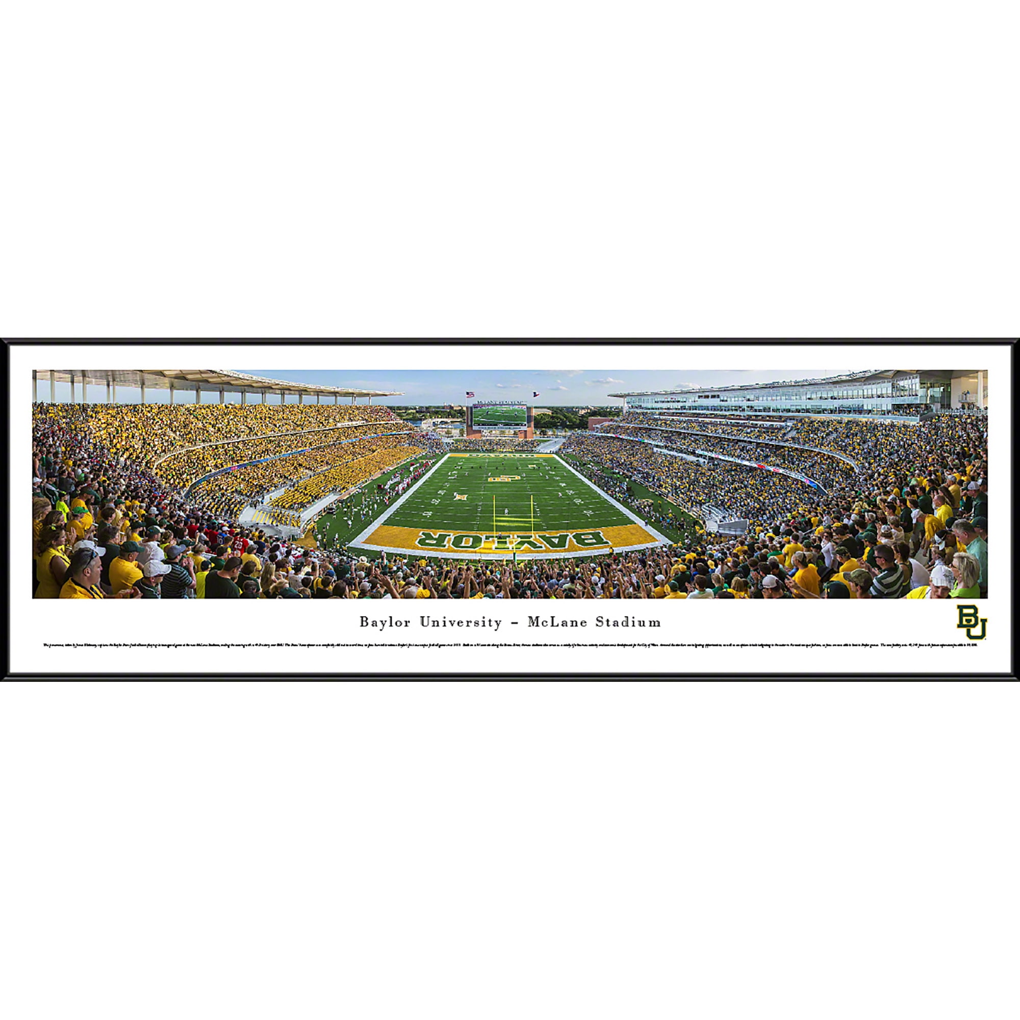 baylor-bears-football-inaugural-game-in-mclane-stadium-blakeway-panoramas-ncaa-college-print-with-standard-frame-walmart-com