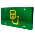 thumbnail image 1 of Baylor Bears Inlaid Acrylic License Plate - Green, 1 of 1