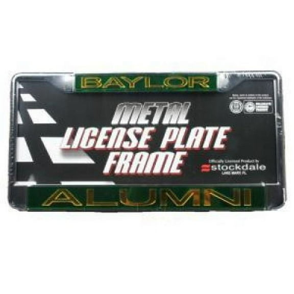 Baylor Bears Metal Alumni Inlaid Acrylic License Plate Frame