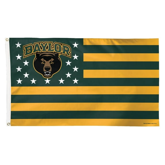Baylor Bears Official NCAA 3' x 5' Deluxe Banner Flag by WinCraft