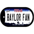 thumbnail image 1 of Baylor Fan Novelty Metal Dog Tag Necklace DT-13034 2" x 1" Dog Tag (DT), 1 of 1