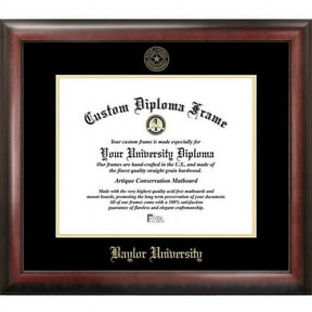 Campus Images TX955GED Baylor University Embossed Diploma Frame 11 x 14 Gold