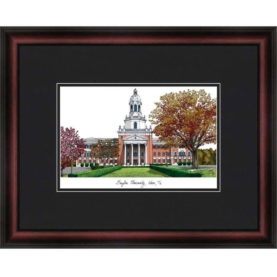 Baylor University Academic Framed Lithograph