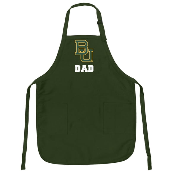Baylor University Dad Apron DELUXE Baylor Bears Dad APRONS Green