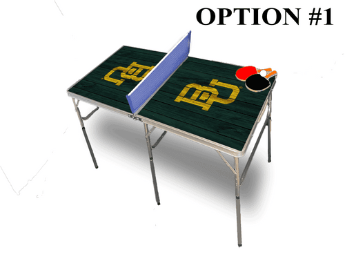 Baylor University Portable Table Tennis Ping Pong Folding Table w/Accessories