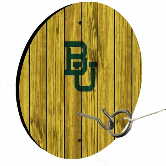 Baylor University Yellow Ring Toss Lawn Game