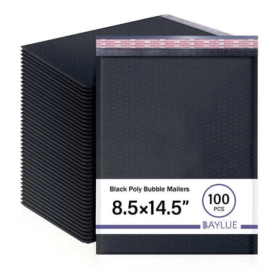 Baylue Poly Bubble Mailers, Self-Sealing Padded Shipping Envelopes