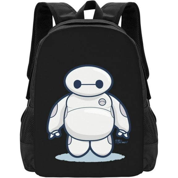 Baymax Backpack, Waterproof Bookbag Baymax Theme Daypacks for Travel Daypack Laptop Hiking Backpacks