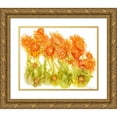 thumbnail image 1 of Baynes, Cheryl 18x15 Gold Ornate Wood Framed with Double Matting Museum Art Print Titled - Sunlit Poppies I, 1 of 4