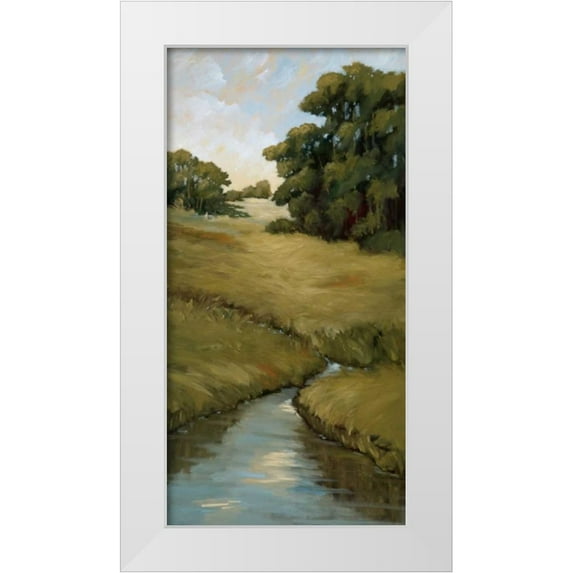Baynes, Maija 18x32 White Modern Wood Framed Museum Art Print Titled - Mornings First Light II