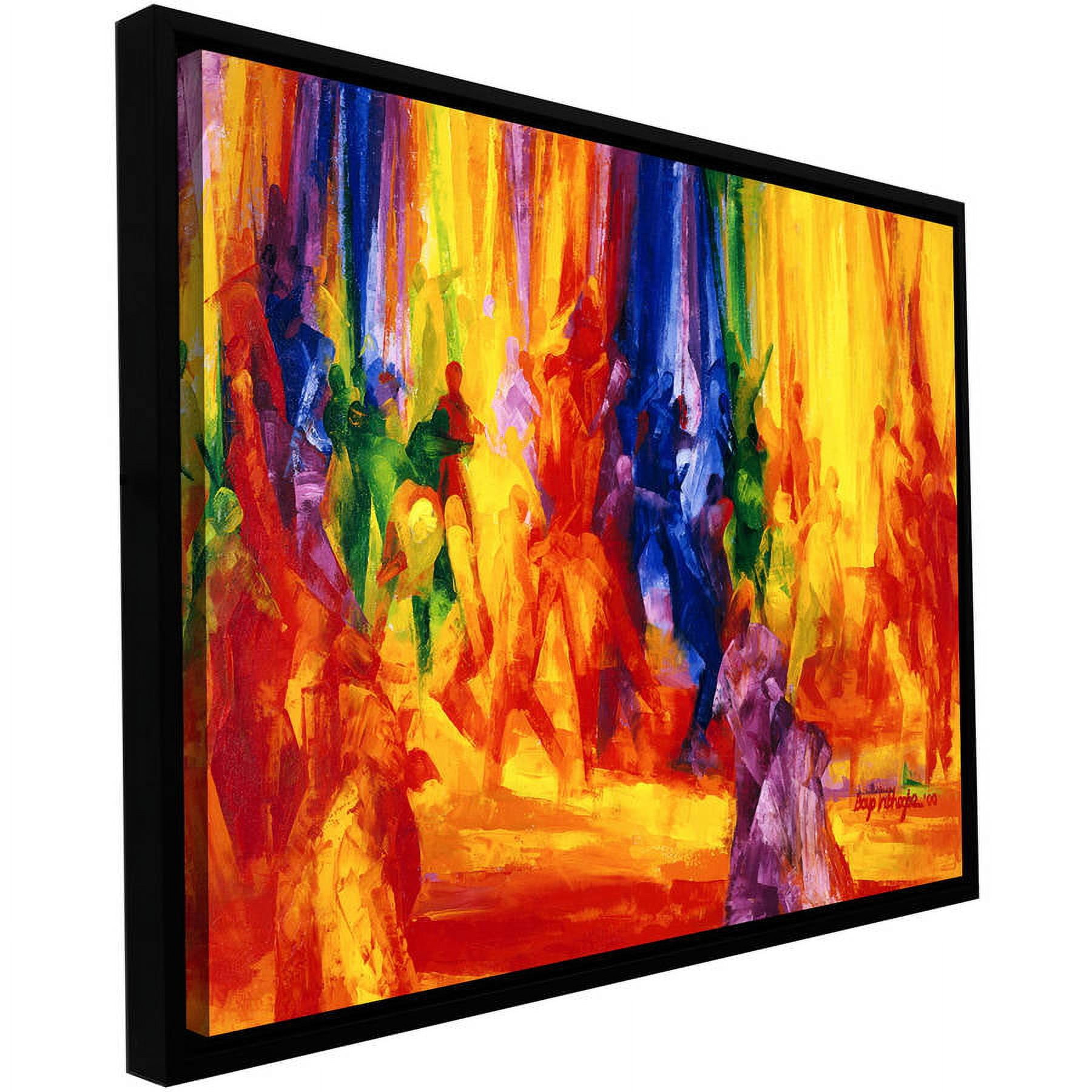Bayo Iribhogbe "Dance 1, 2000" Floater-Framed Gallery-Wrapped Canvas