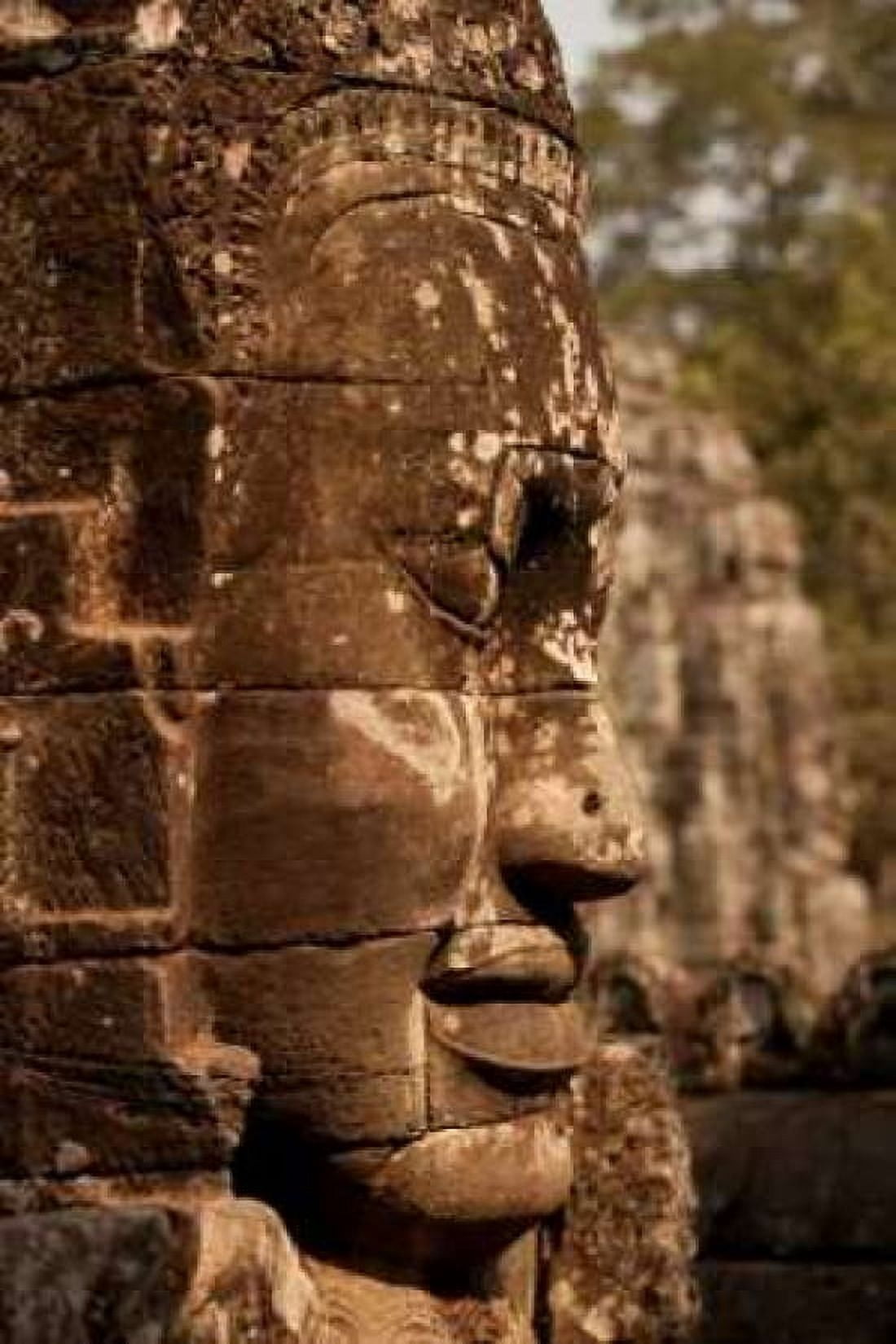 Bayon Face II Canvas Art - Erin Berzel (24 x 36)