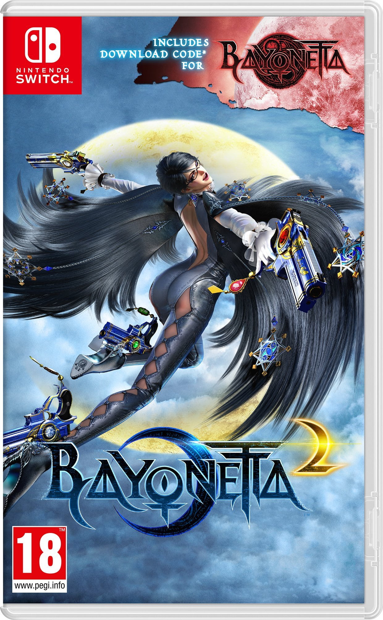 Bayonetta 2 + Bayonetta - Nintendo Switch Wata Graded 9.8 A++ New, Sealed